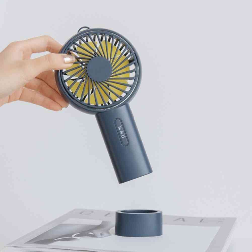 Summer Mini Handheld Usb Charging Cooler Ultra-quiet Fan