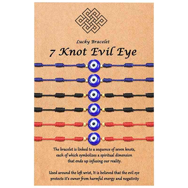 Turkiska lucky evil eye-armband