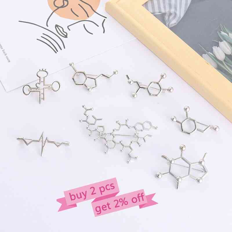 Material Chemical Structure Enamel Pins