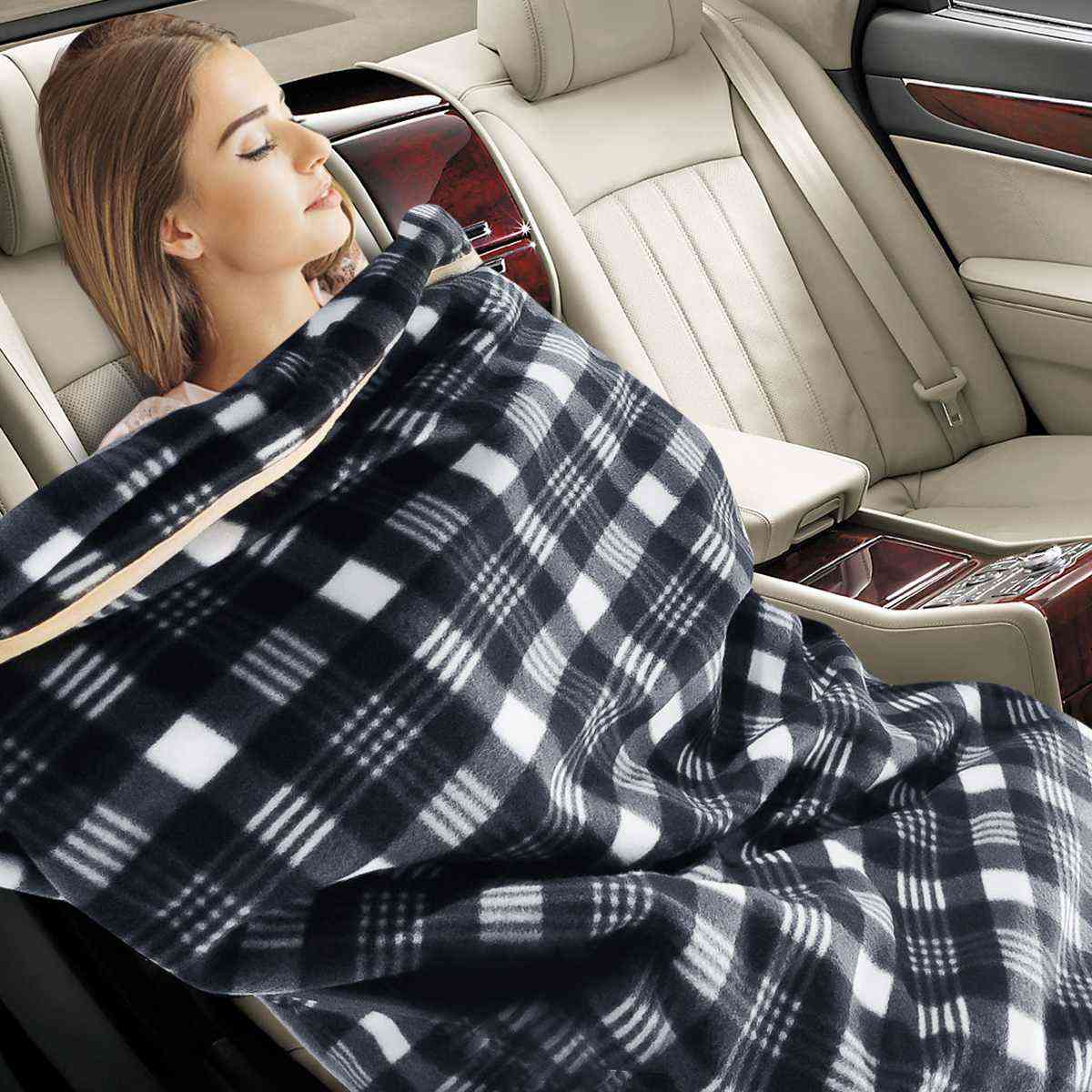 Car Electric Heated Blanket Mat Grid