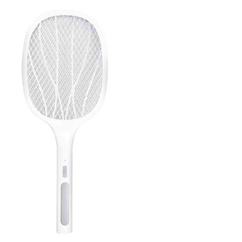 2 In 1 Usb Rechargeable Household Electric Swatter Mosquito Killer