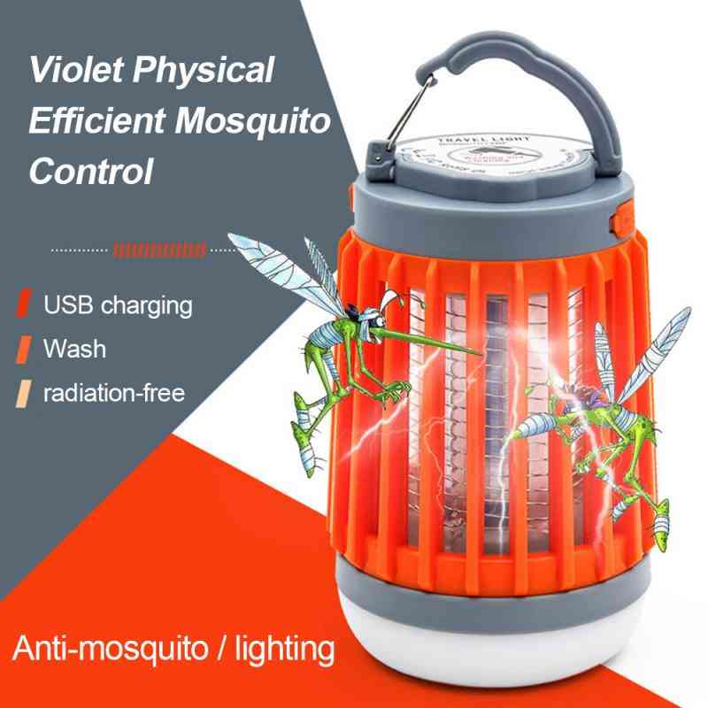 Solar Mosquito Repellent, Mute Killer Lamp