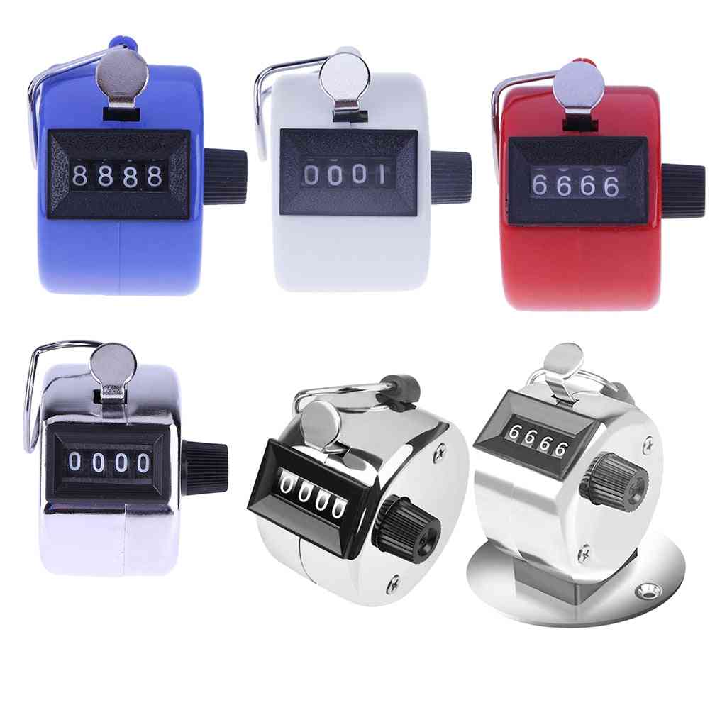 Mini Hand Held Tally Counter Manual Counting Golf Clicker