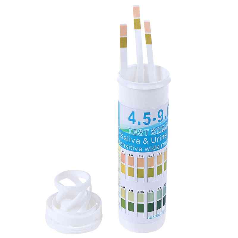 Flaske ph test papir række urin spyt indikator strimler