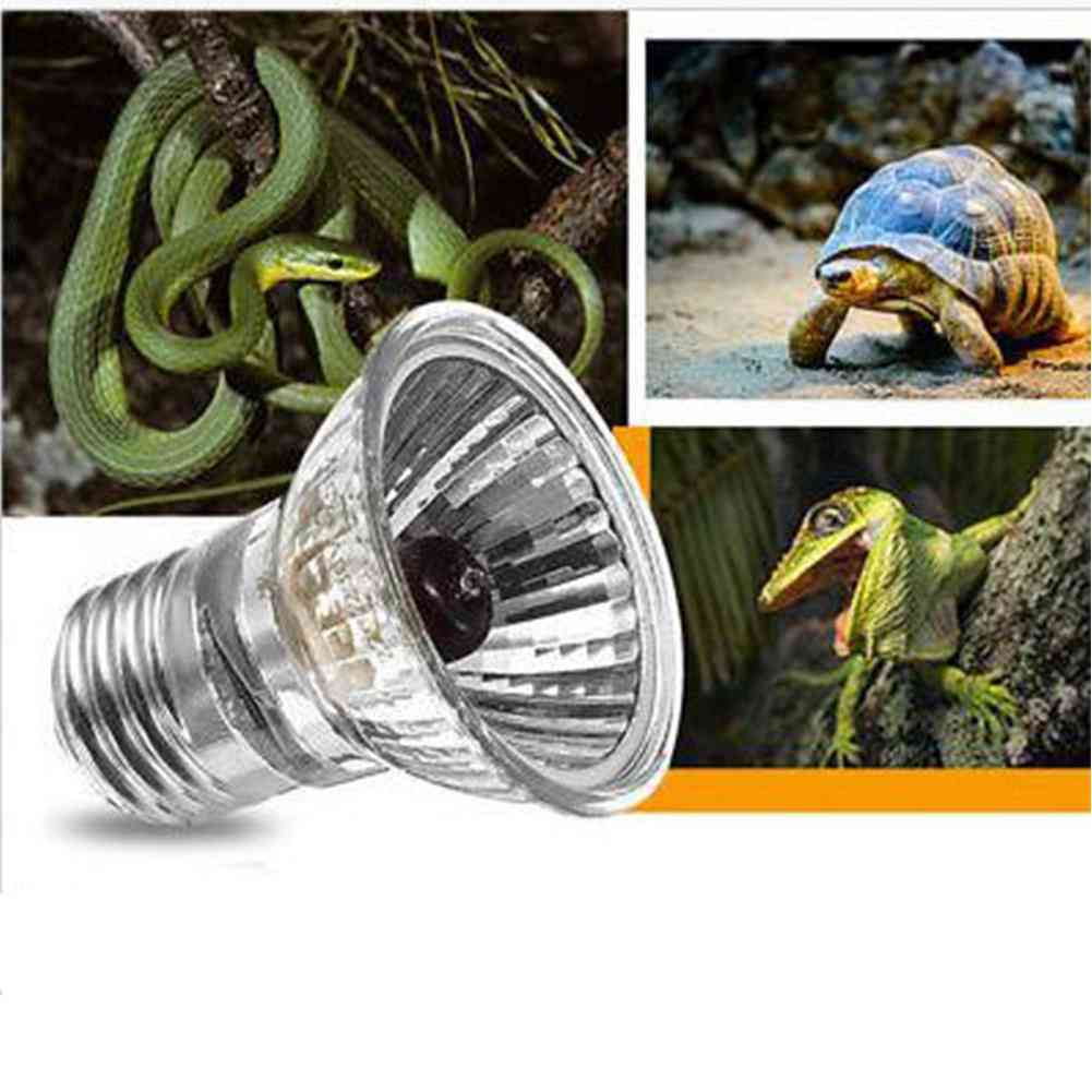 Reptile Lamp Bulb Turtle Basking Uv Light Bulbs
