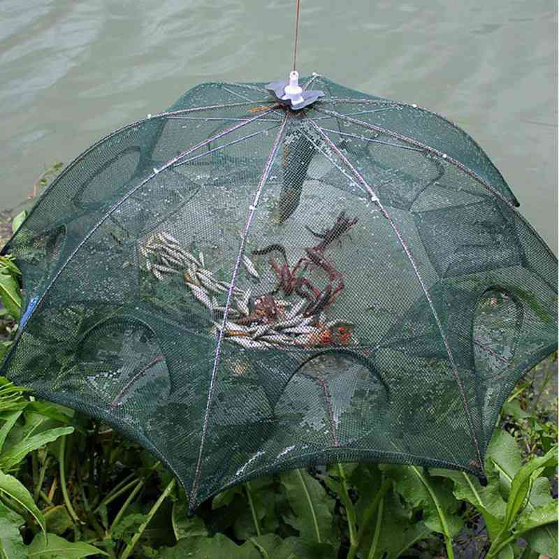 Nylon Foldable Fish Trap Cast Net