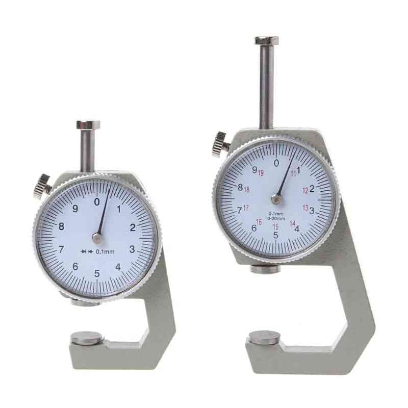 Dial Thickness Gauge Leather Paper Thickness Meter Tester
