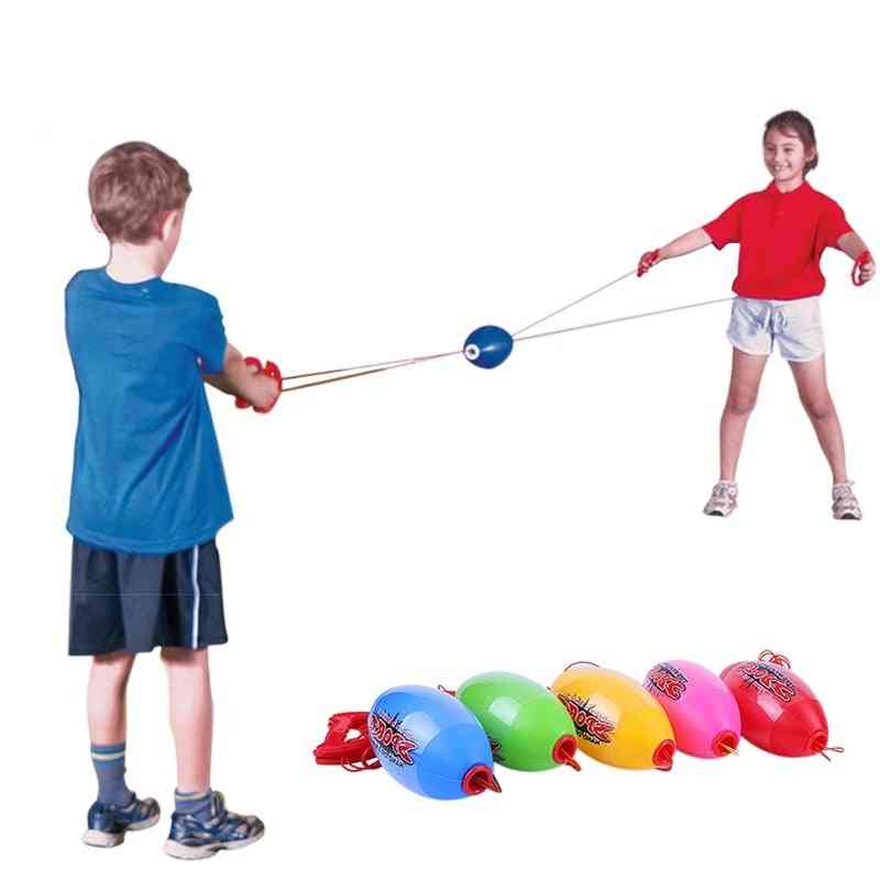 Children Outdoor Interactive Pulling Elastic Speed Balls