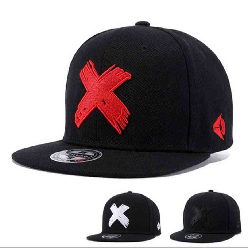 Fashion Baseball Cap Letter X Embroidery Caps Women Summer Wear