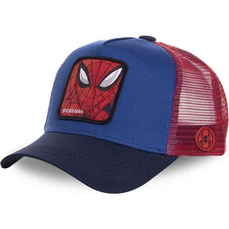 Baseball Cap Spider Man Summer Women Men Mesh Hat