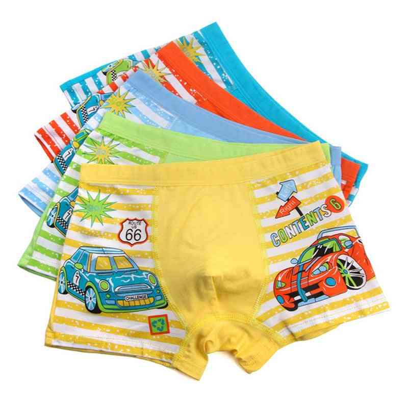 Bomull tecknade shorts baby underkläder