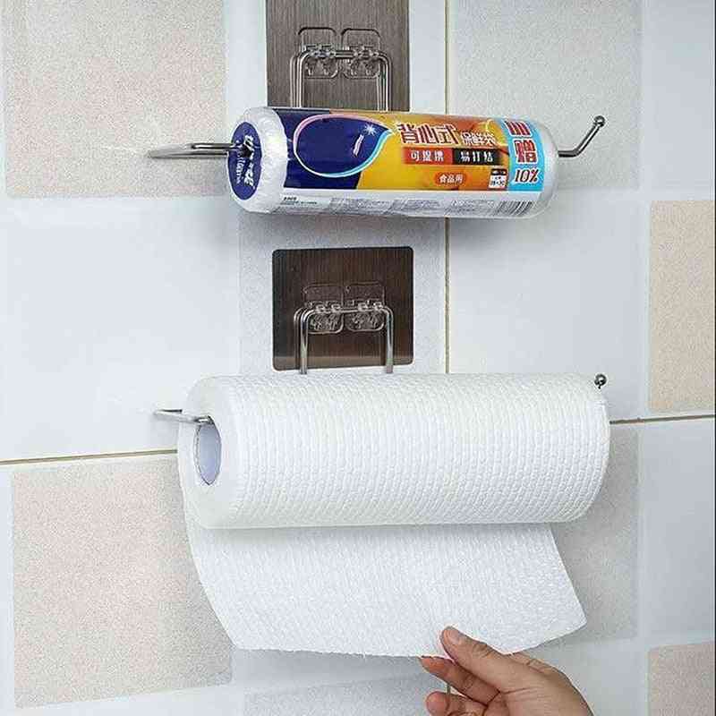 Kitchen Rag Toilet Paper Holder Hanger Tissue Roll