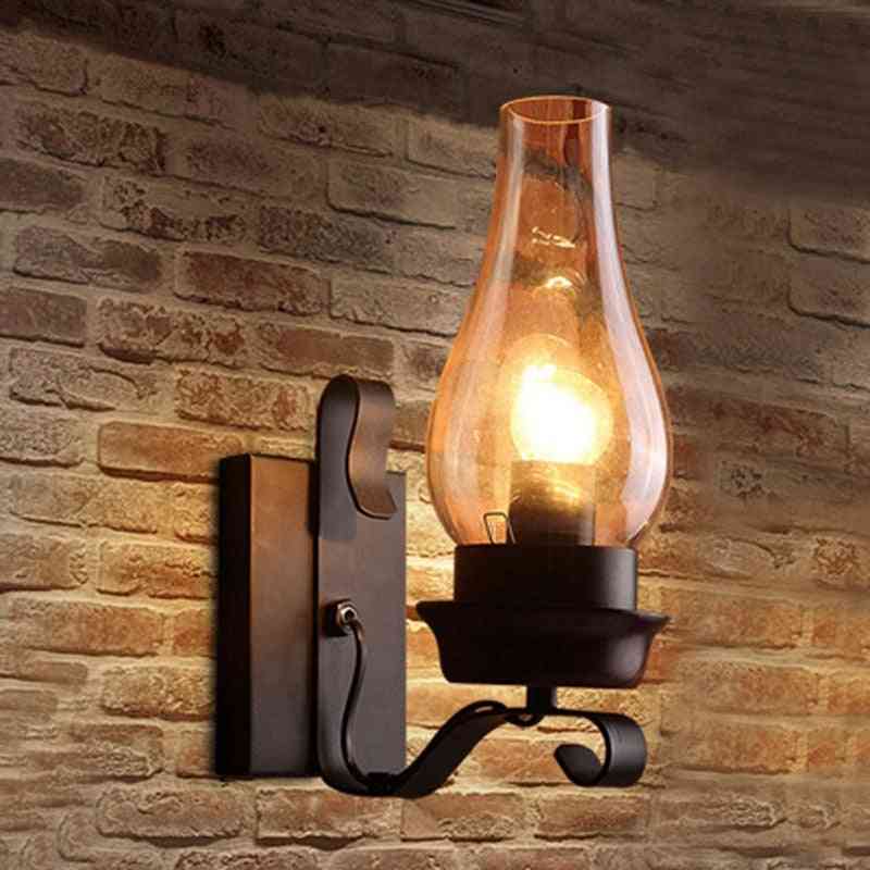 Vintage rustik væglampe til detailhandel