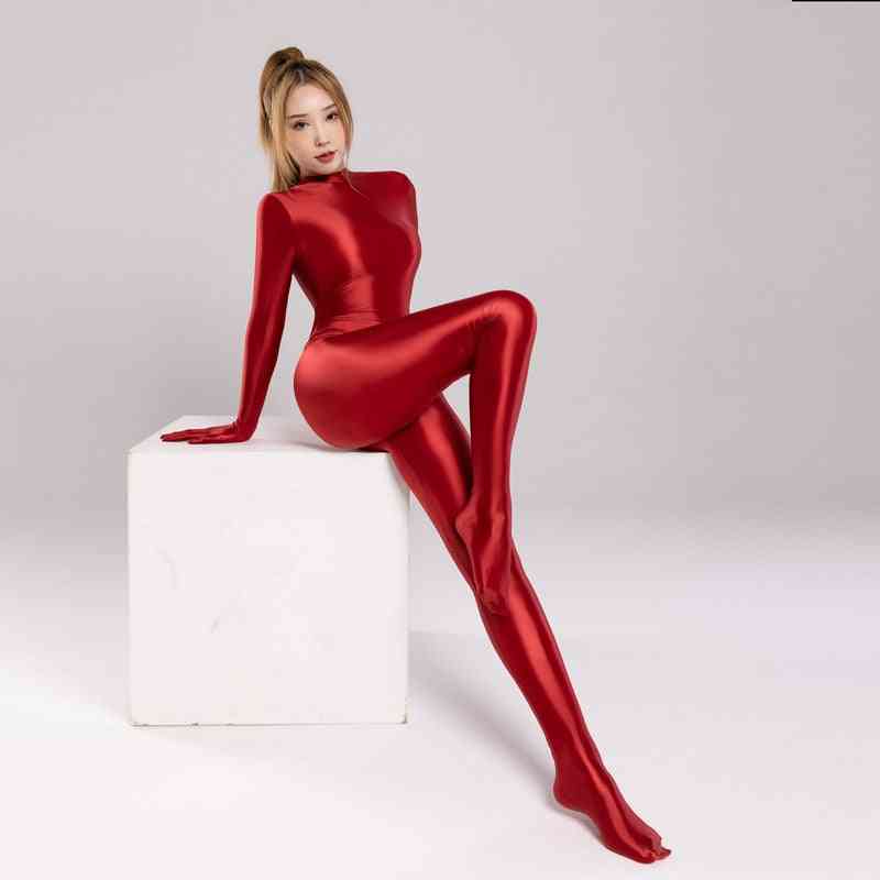 Silky Tights Shiny Pantyhose Wetsuit