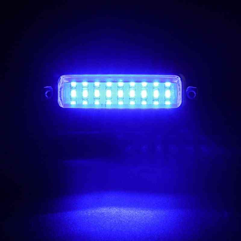 2pcs 27 Blue Led Stainless Lights