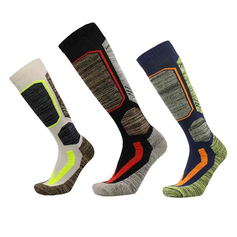 Winter Warm Men Thermal Ski Socks Thick Cotton Sports Snowboard Skiing&hiking Socks Thermosocks M&l