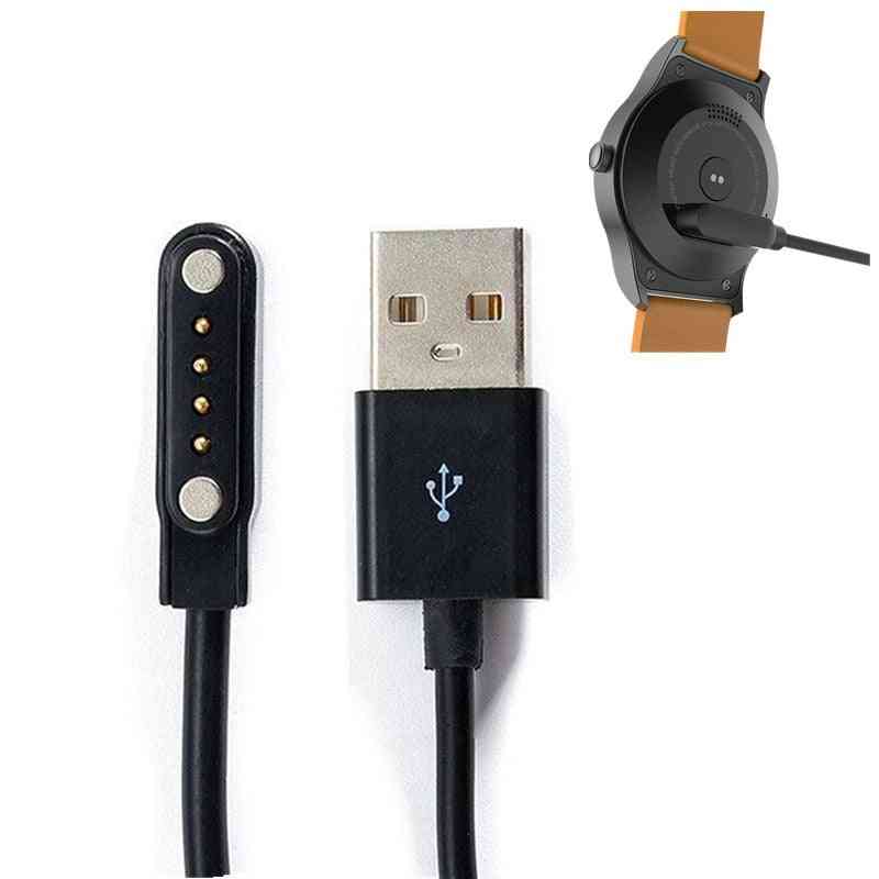 Usb Power Pin Magnetic Charging Cables For Smartwatch