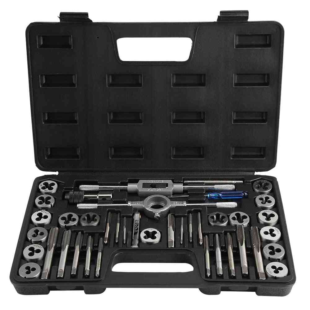 Screw Nut Tap And Die Set With Adjustable Wrenches