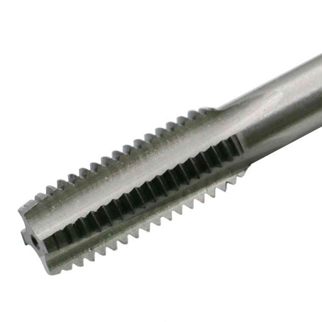 Højkvalitets lejet stål konus maskine spiral spids lige riflet skrue