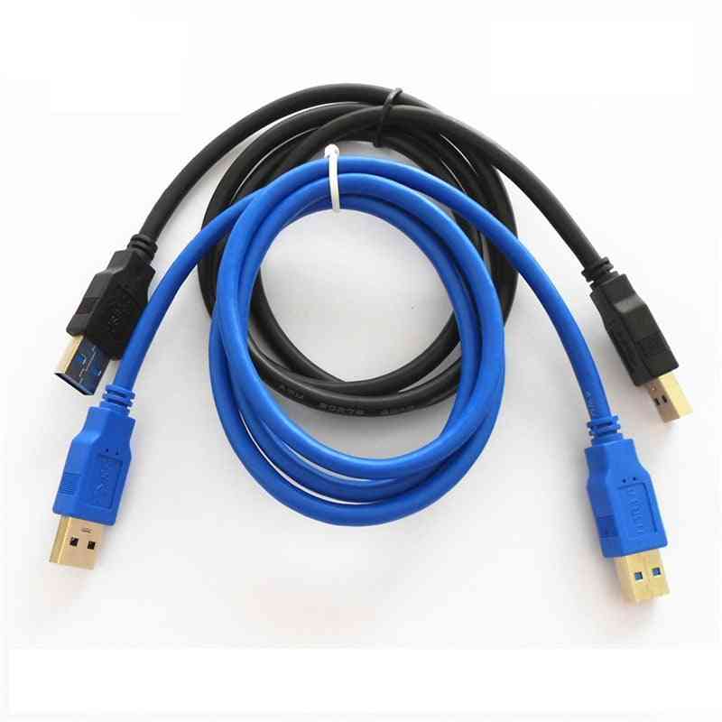 New Usb 3.0 Cable - Usb To Usb Cables - Type A - Male To Male