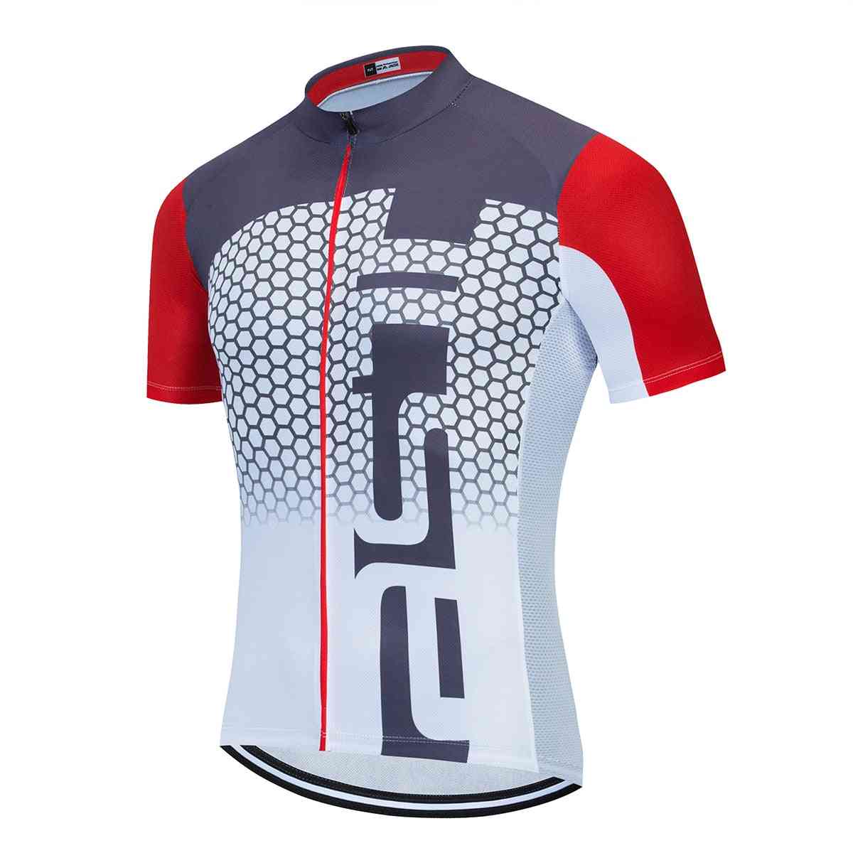 Breathable Cycling Jersey, Summer Anti-uv Bike Clothing Shirt For Adults - Men / Women