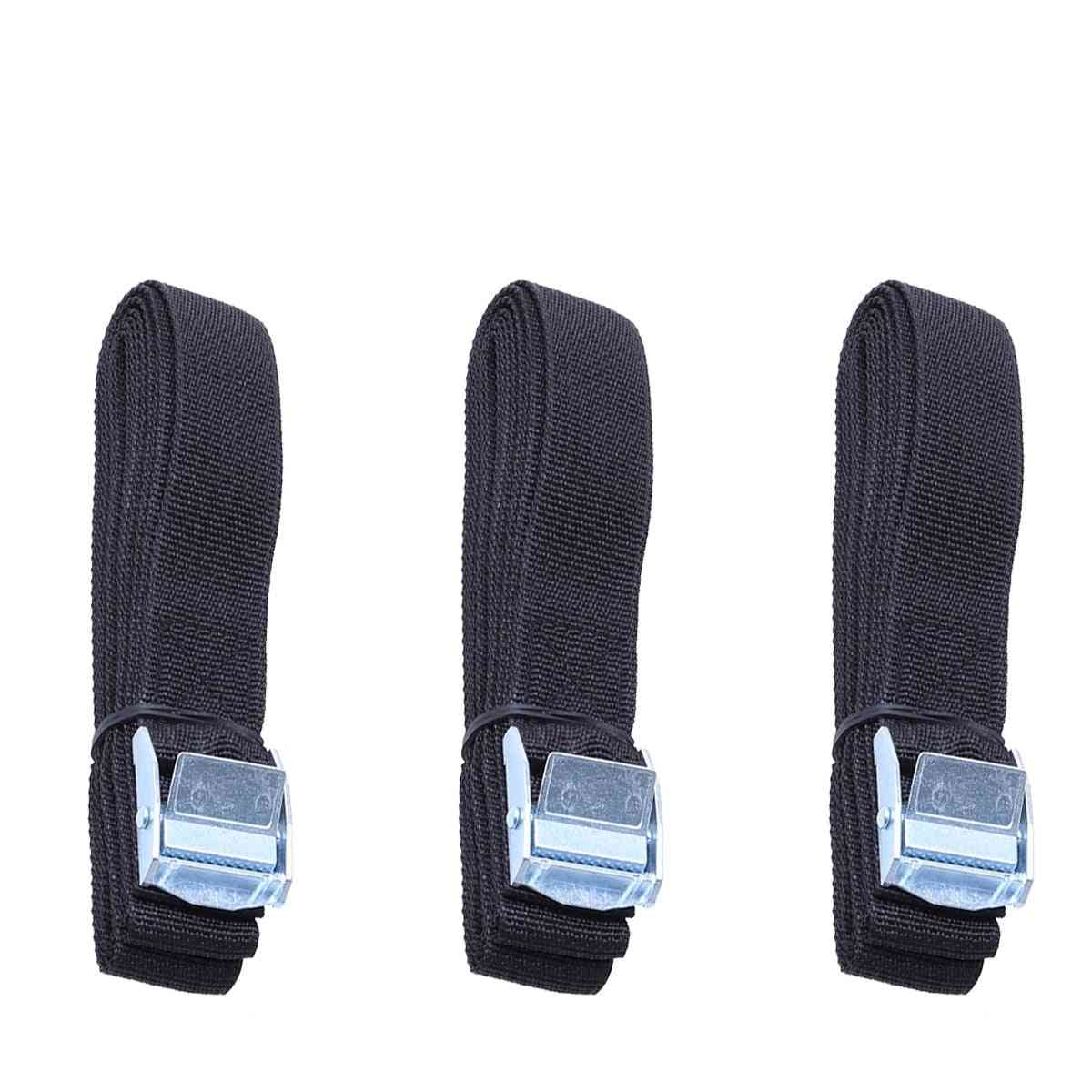 6pcs Polyester Quick Release Lashing With Buckle Tying Straps For Cargo Luggage