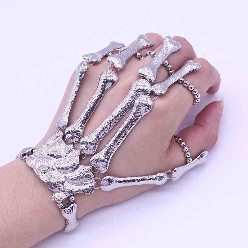 Alloy Bone Bracelet Metal Ring Accessories