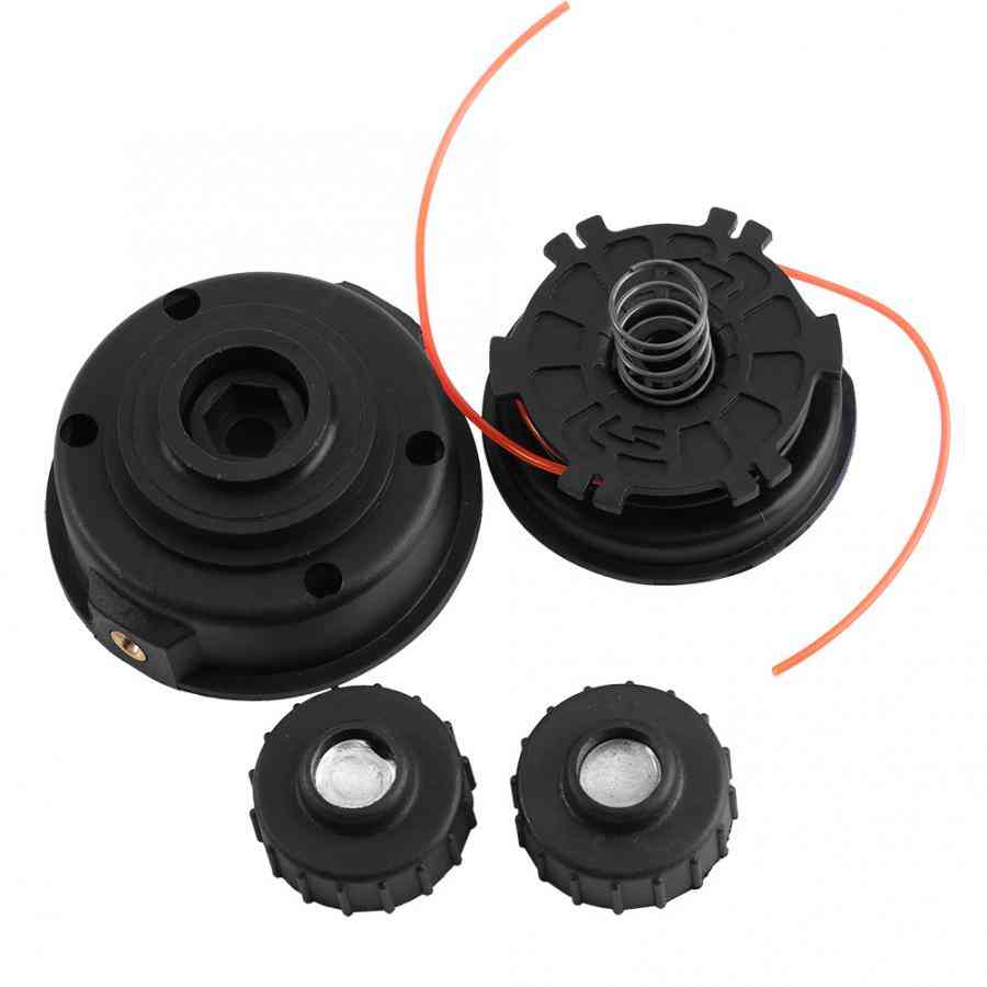 Black String Trimmer Bump Head With 2 Lines