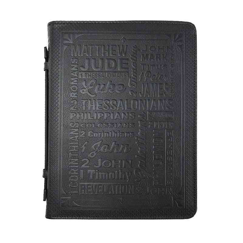 Leather Bible Cover With Zipper