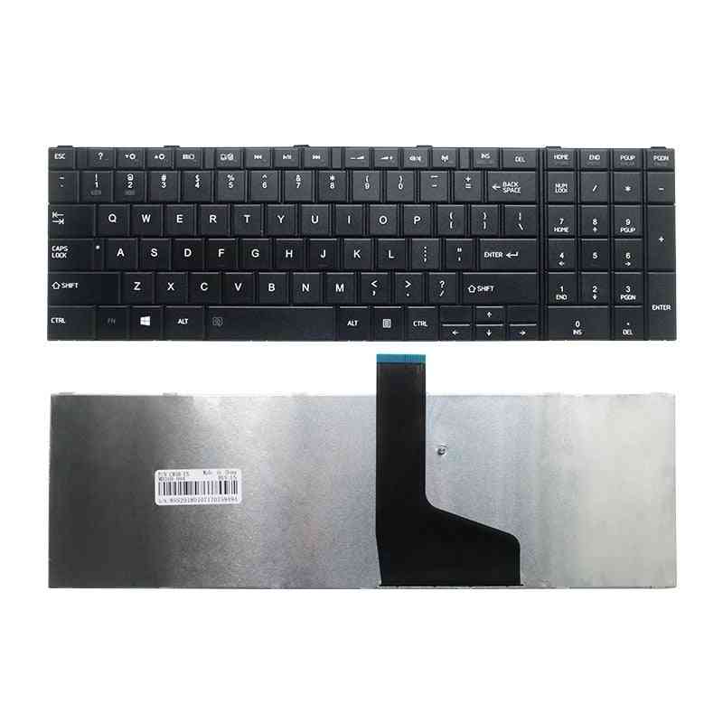 English For Toshiba Satellite Us Black Notebook Keyboard