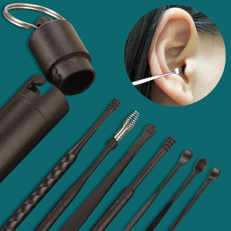 Stainless Steel Earpick - Ear Cleaner Spoon - Ear Care Cleaning Tool