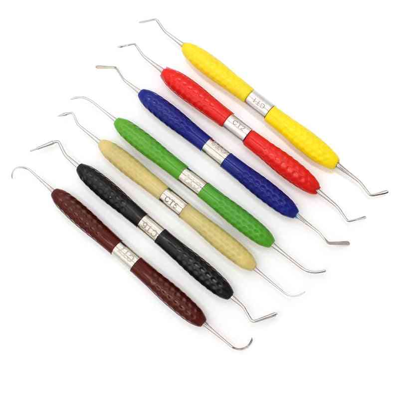 Resin Knife Plastic Dresser With Silicone Handle Dentistry Tools