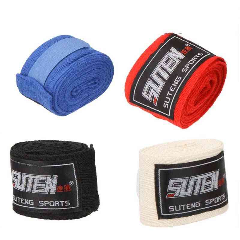 Cotton Sports Strap Boxing Bandage Gloves