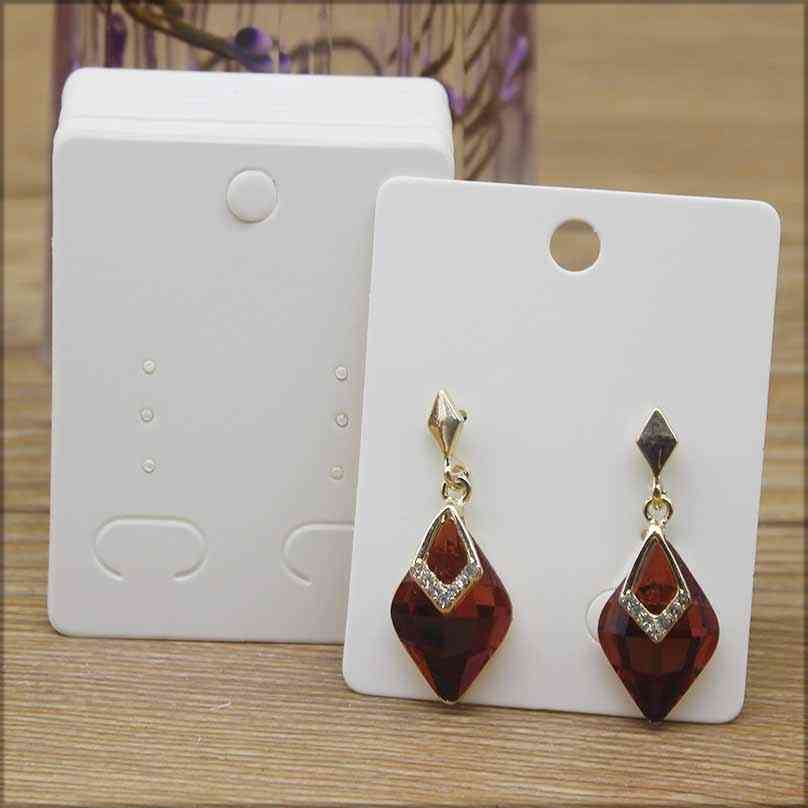 Jewelry Display Earring Cards Kraft