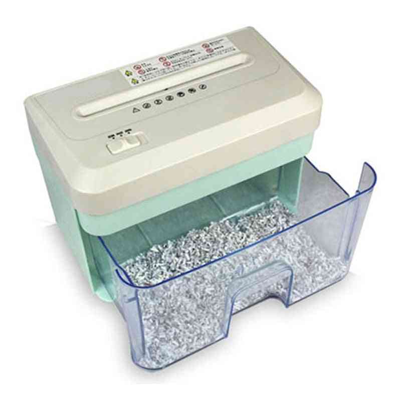 Electric Small Paper File Shredder For Office And Household High-power