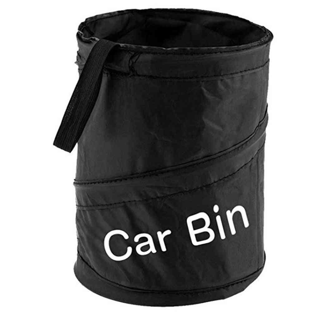 Garbage Bin, Foldable Pop-up Waterproof Bag Waste Basket