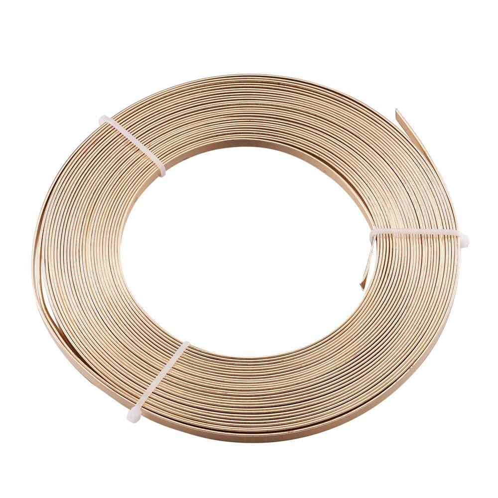 Flat Aluminum Wire For Jewelry Making Diy Crafts Accessories