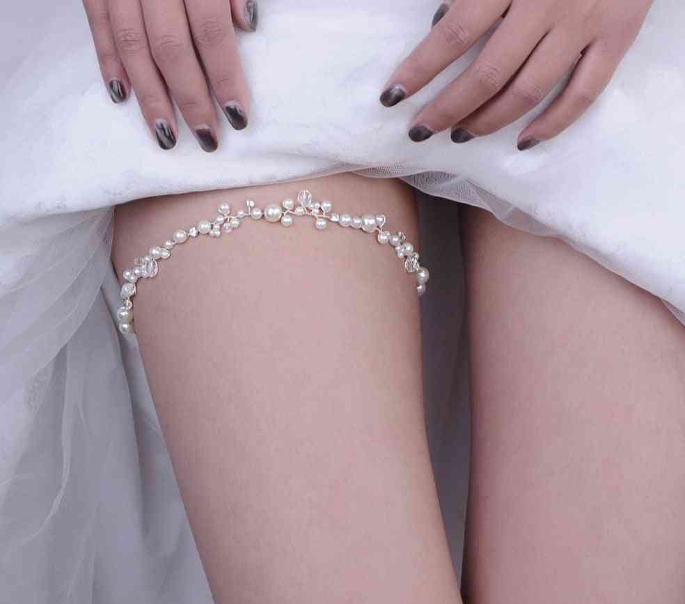 Bridal Thigh Leg Garter Ring