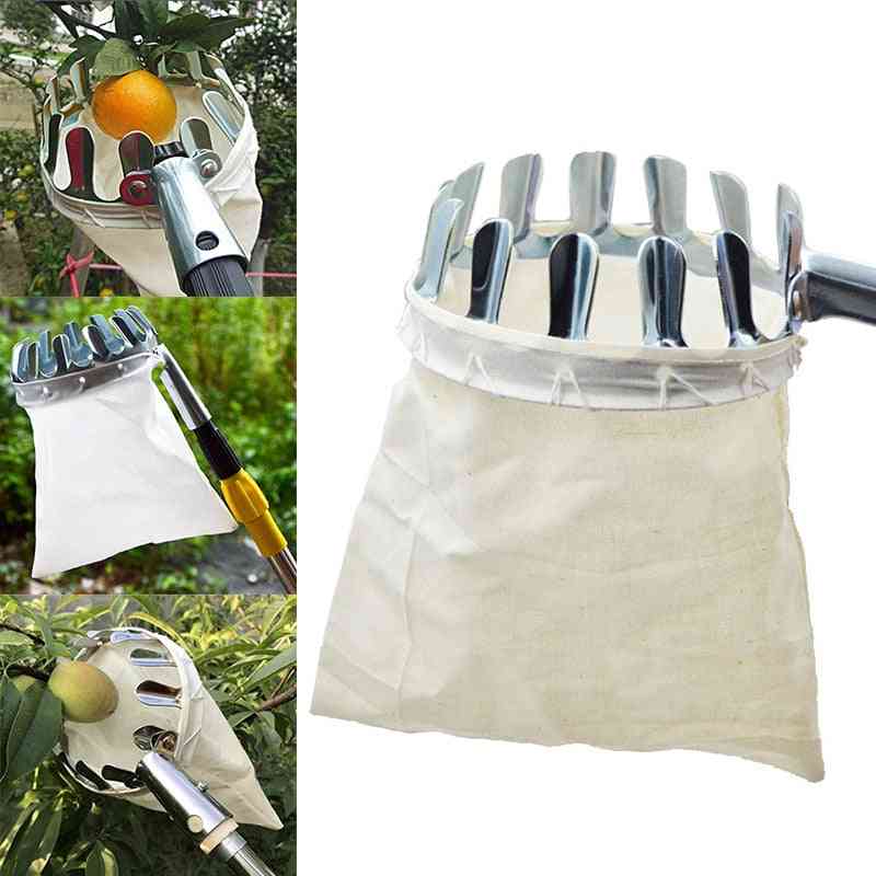 Garden Tools - Deep Basket - Head Convenient Fruit Picker Catcher