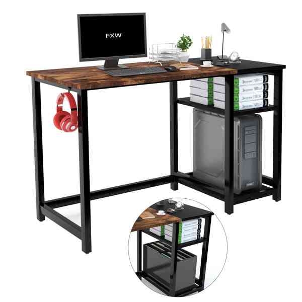 Multipurpose 47 Inch Home Computer Desk