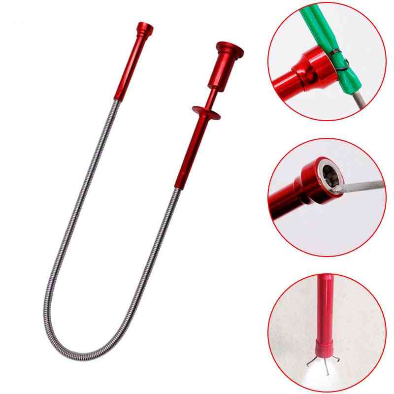 Flexible Strong Magnetic Telescopic Pickup Tool Suction Bar Claw