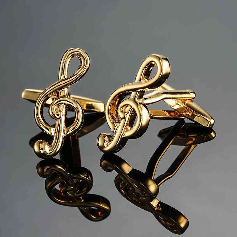 High Quality Musical Instruments Brass Cuff Links