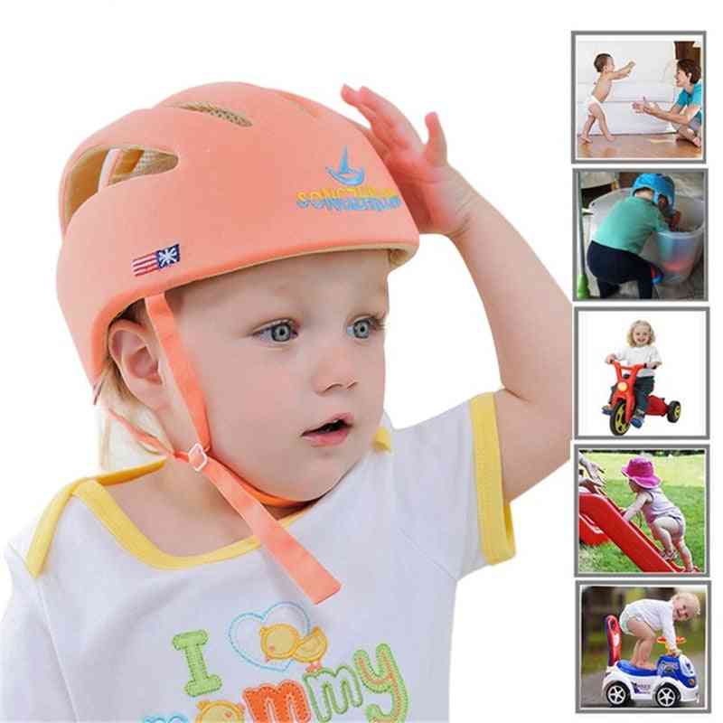 Säkerhetsskyddande anti-kollision babyhjälm hatt