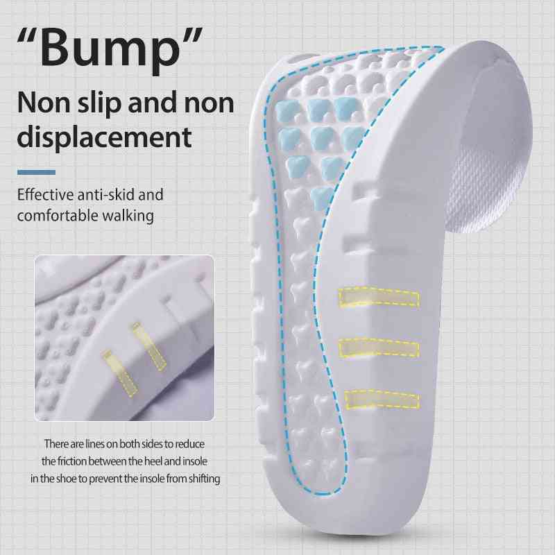 Memory Foam Insoles, Deodorant Breathable Cushion Running Pad