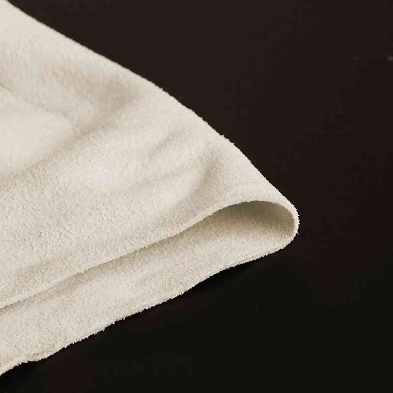Bilrengøringshåndklæder i naturligt vaskeskind