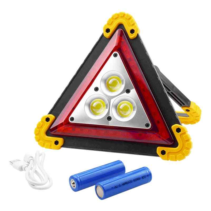 Rechargeable Led Emergency Light Hazard Triangle