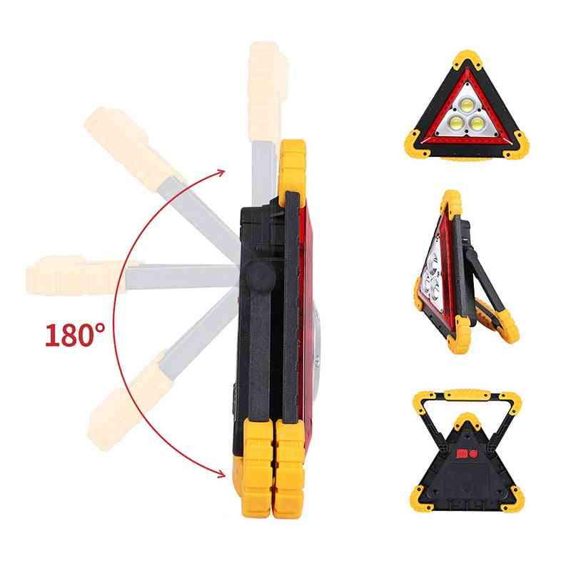 Rechargeable Led Emergency Light Hazard Triangle