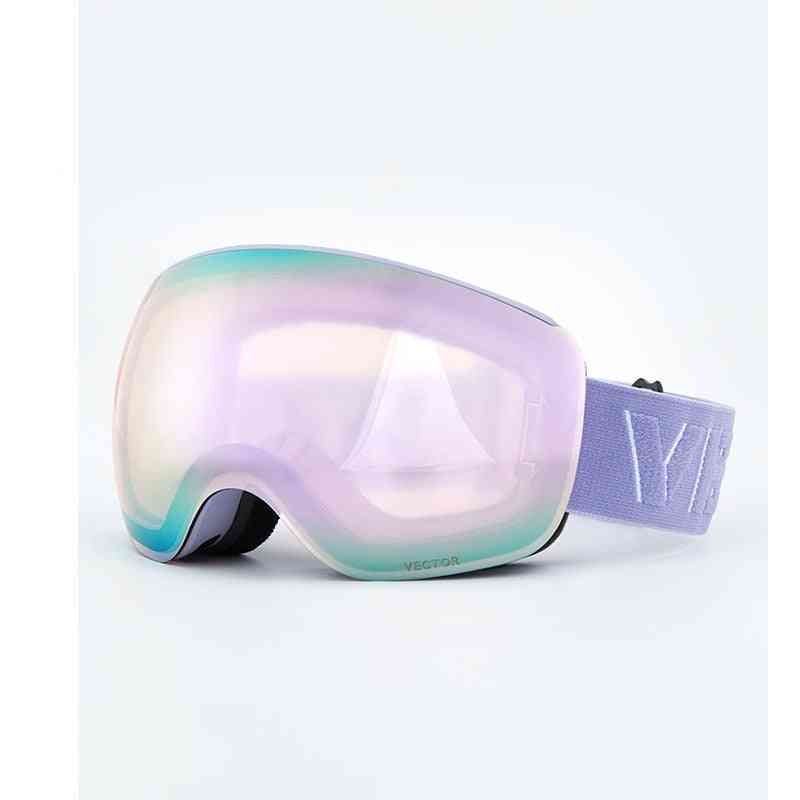 Ski Snowboard Goggles Women Men Skiing Eyewear Mask