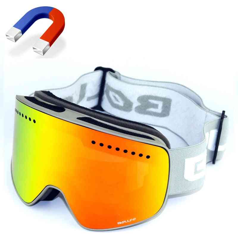Double Lens Magnetic Mountaineering Glasses