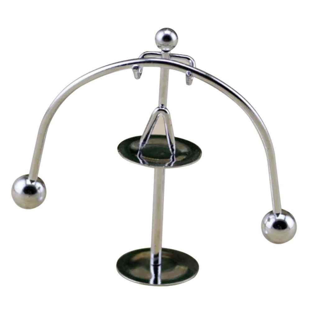 Cradle Physics Science Pendulum Steel Balance Ball Antistress Games Desk